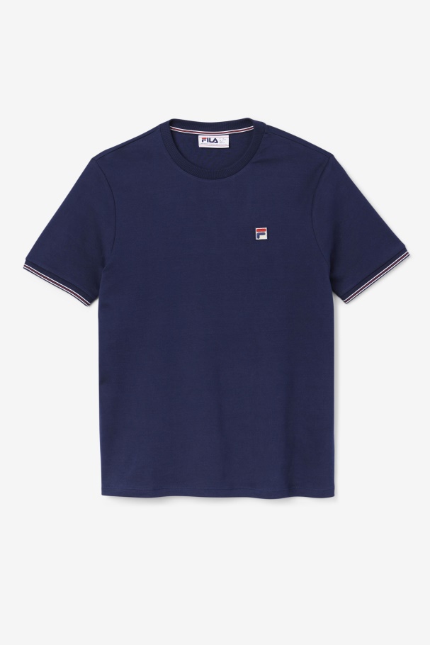 Caleb Crew Fila UK Navy