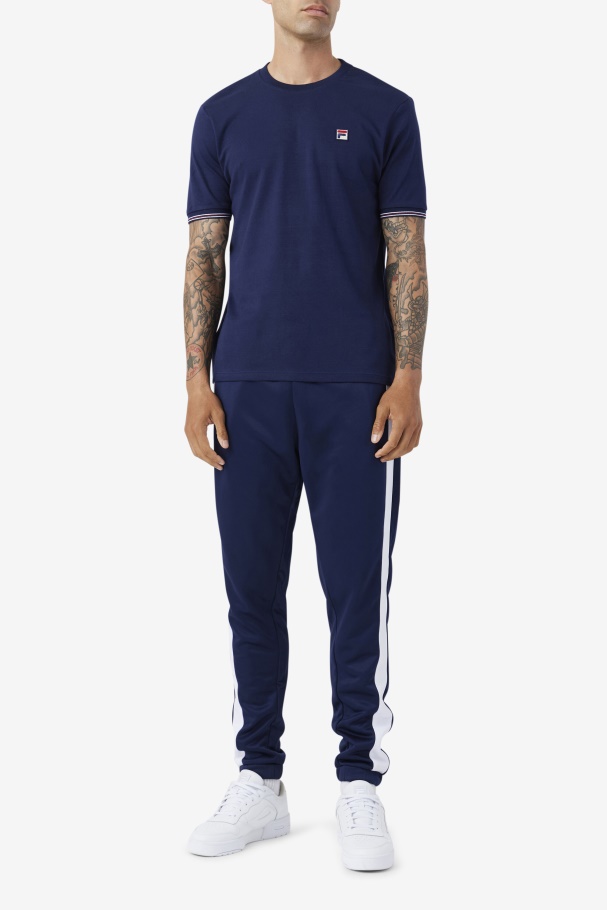 Caleb Crew Fila UK Navy