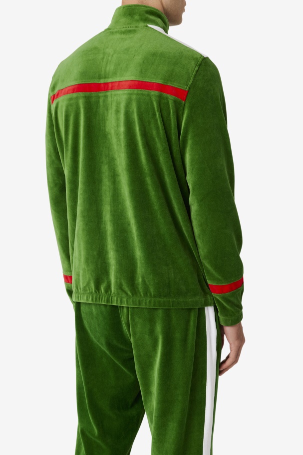Fila UK Formal Garden/White/Red Ravid Velour Jacket