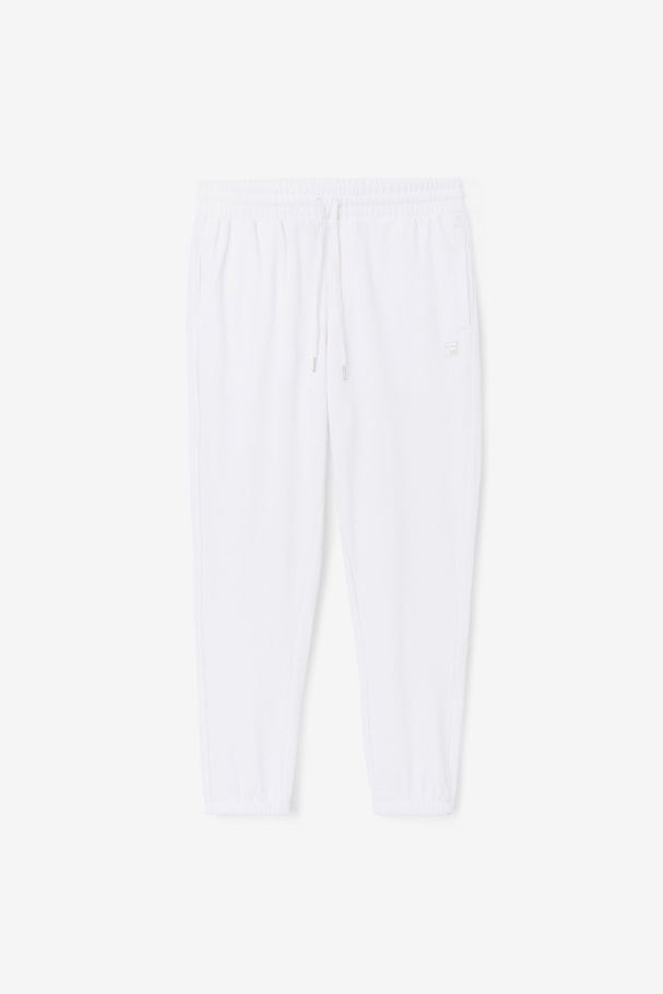 Deverall Velour Pant Fila UK White