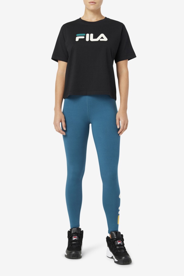 Blue Coral Elora Legging Fila UK