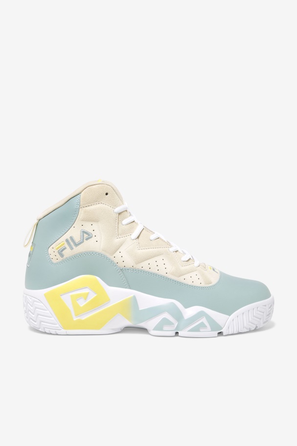 Egret/Gray Mist/Aurora Men's MB Fila UK