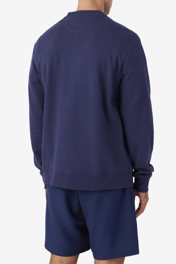 Fila UK Kush Crew Navy/Gardenia/June Bug