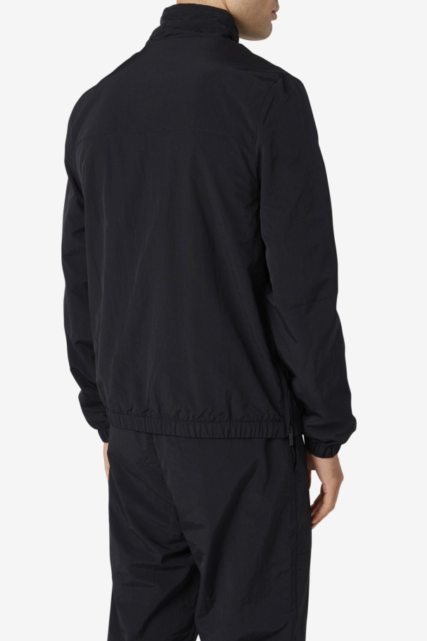 Magnus 1/4 Zip Track Jacket Black Fila UK