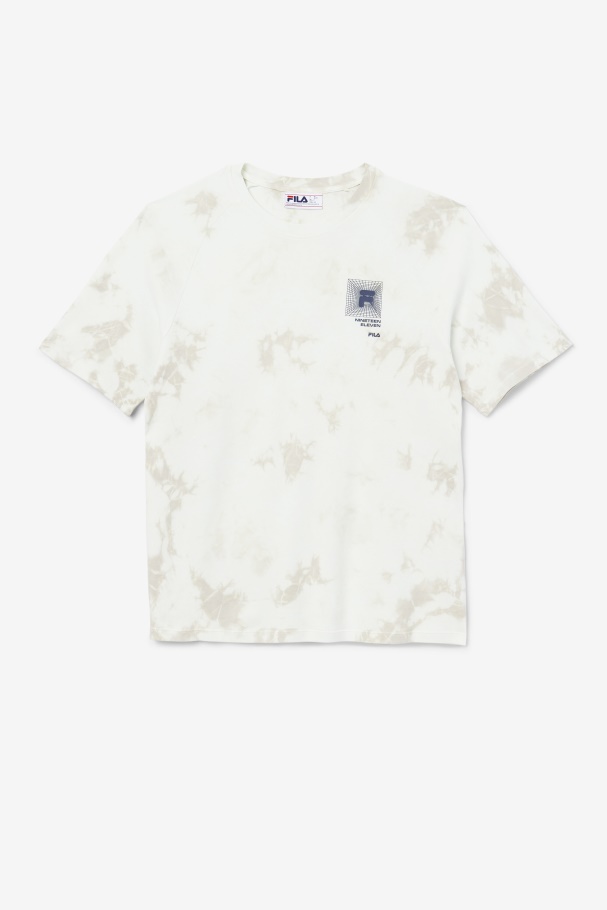 Fila UK Ayan Tee Stone/Navy