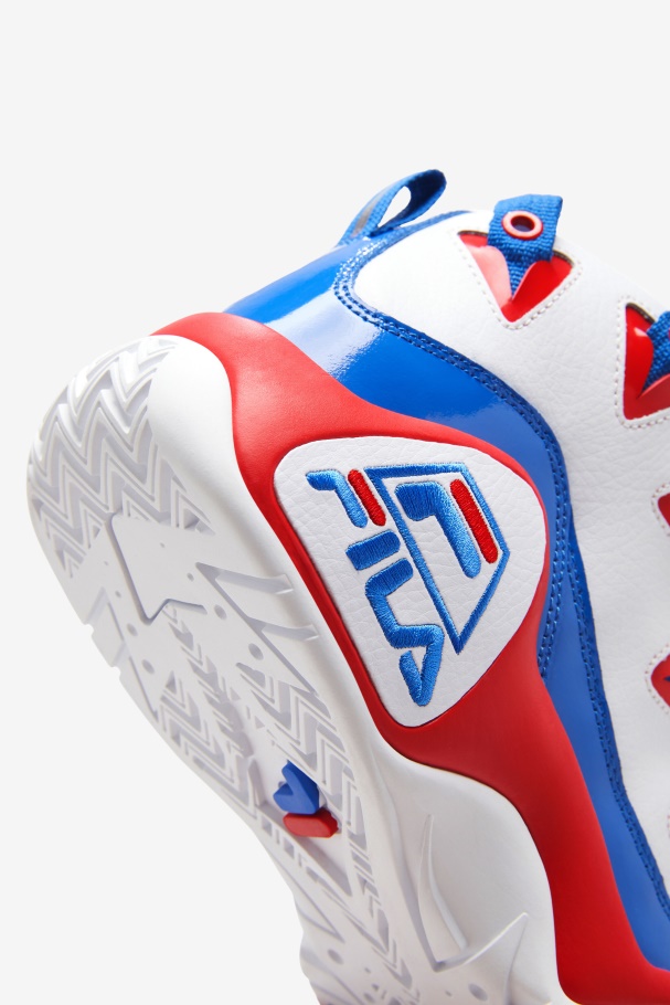Fila UK Men\'s Grant Hill 1 White/Red/Blue