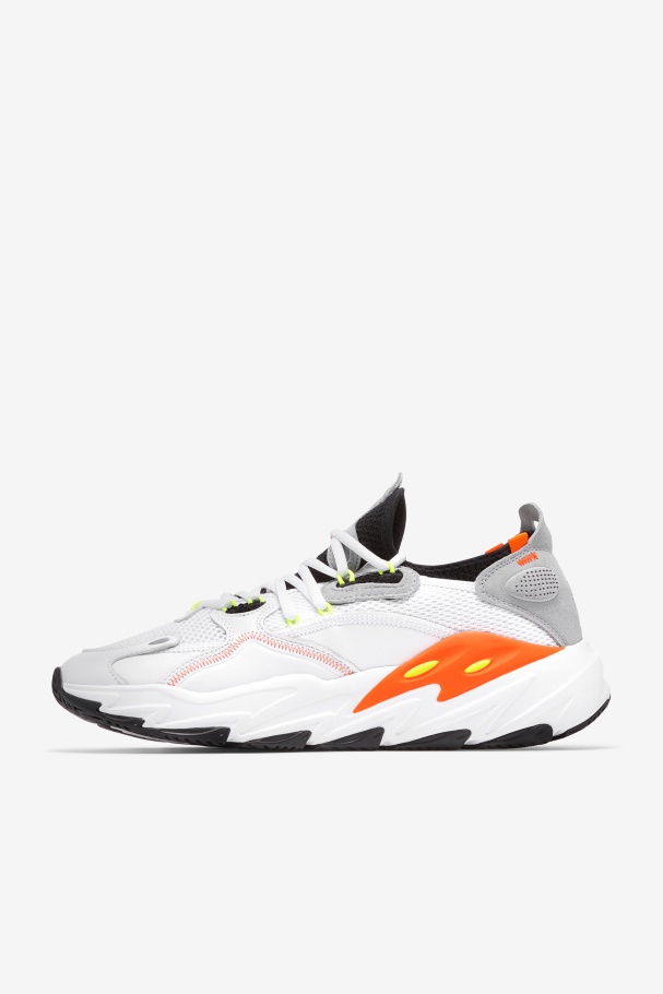 White/Black/Orange Men\'s Ray Tacer Evo 2 Fila UK