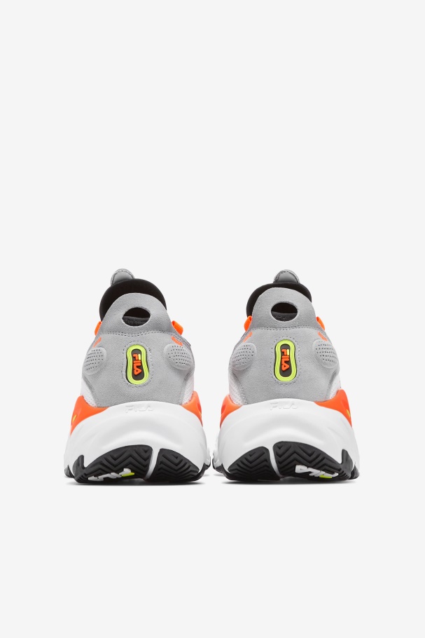 White/Black/Orange Men\'s Ray Tacer Evo 2 Fila UK