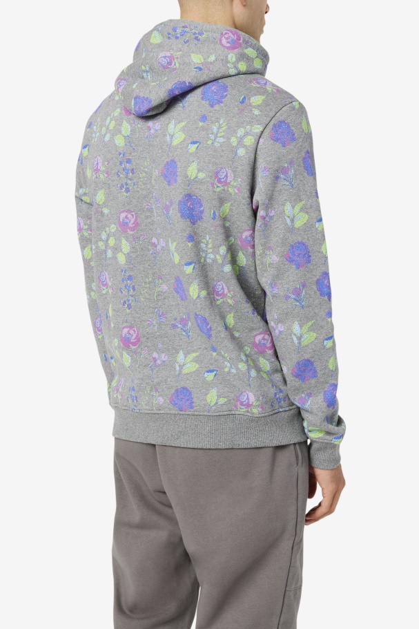 Ashokane Hoodie Fila UK Heather/Floral Print