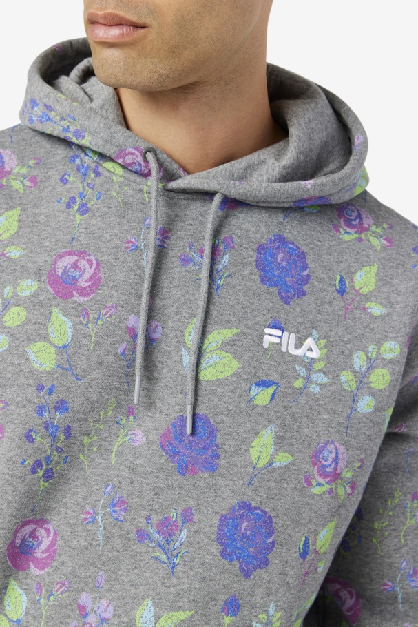 Ashokane Hoodie Fila UK Heather/Floral Print