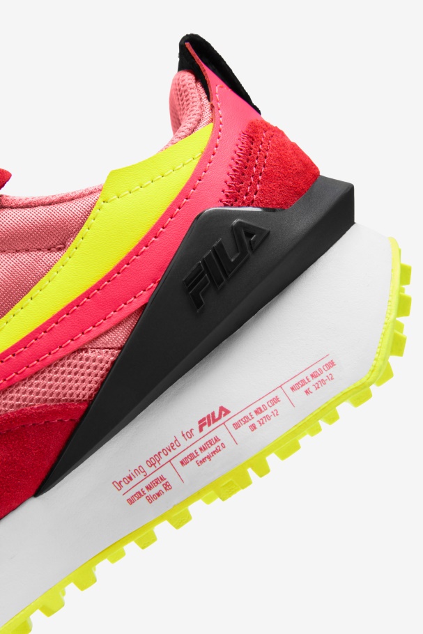 Fila UK Tea Rose/Diva Pink/Black Big Kids\' Renno N-Generation