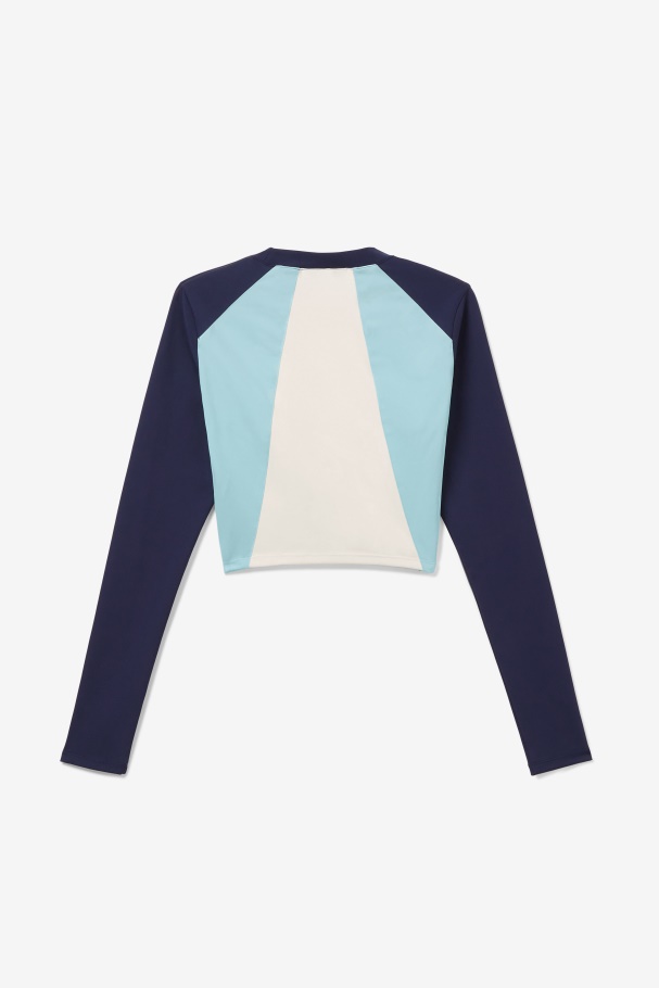 Fila UK Whitely Top Navy/Iced Aqua/Egret