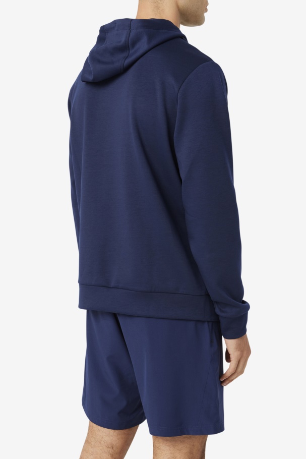 Peacoat/Black Fila UK Aadheen Hoodie