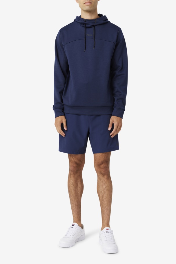 Peacoat/Black Fila UK Aadheen Hoodie
