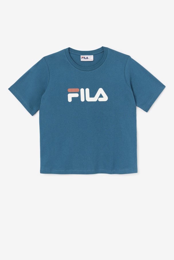 Blue Coral Fila UK Thea Tee