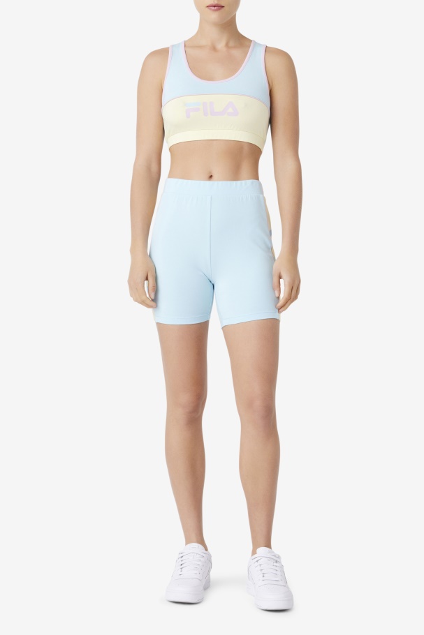 Blue Fila UK Davina Bike Short