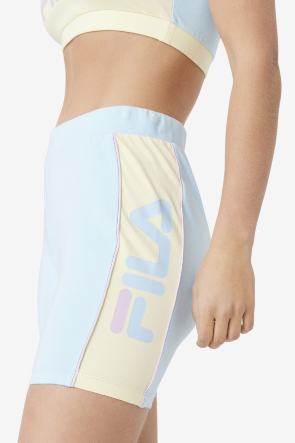 Blue Fila UK Davina Bike Short