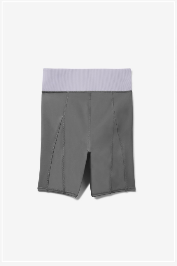 Forza 8\" Texture Bike Short Fila UK Gargoyle/Lavender Blue