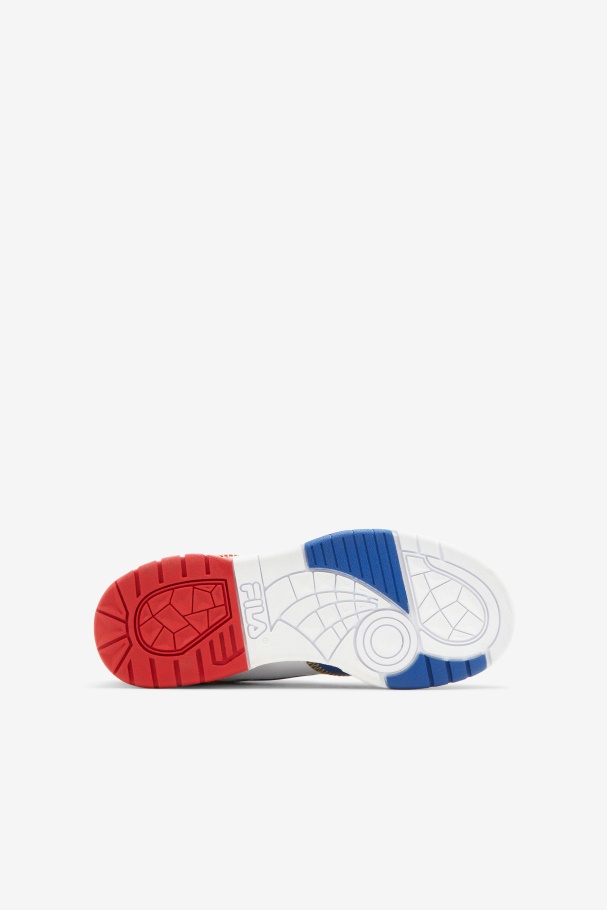 Fila UK Big Kids\' Lnx-100 Chain Stitch Black/Red/Blue