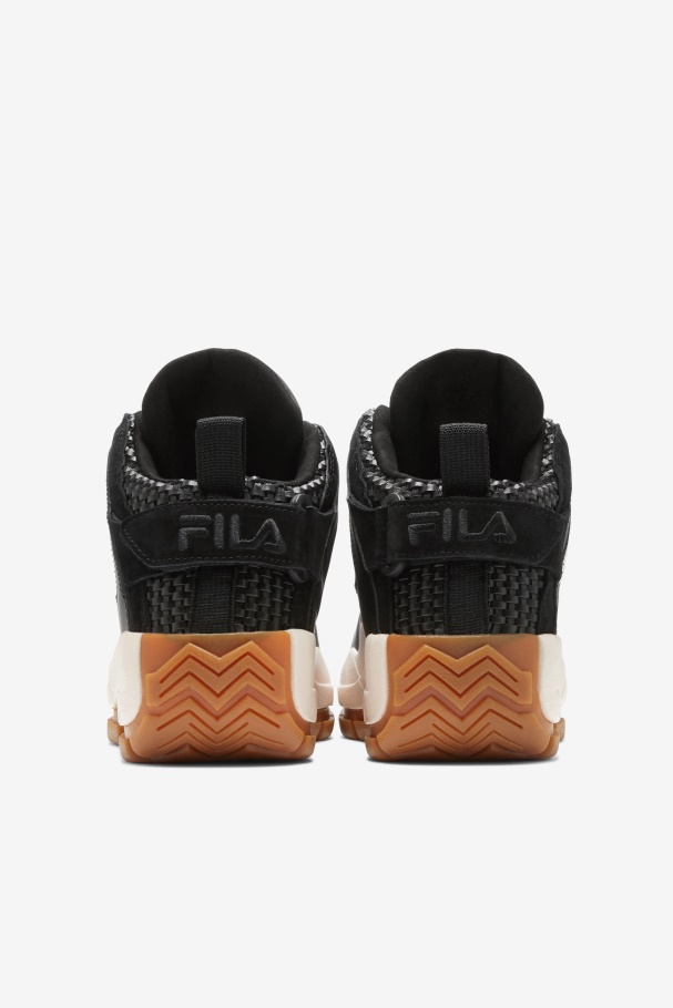 Black/Gardenia/Gum Grant Hill 2 Woven Fila UK