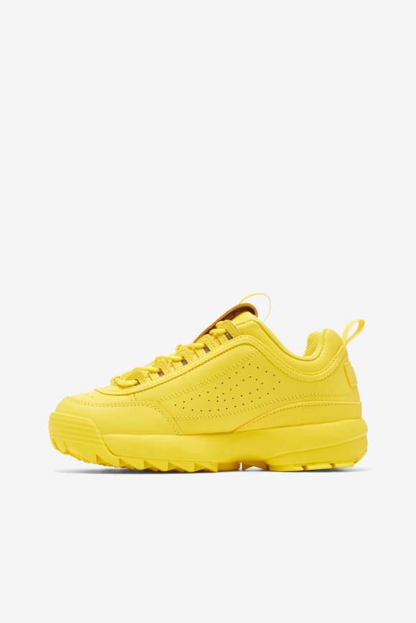 Women\'s Disruptor 2 Premium Fila UK Buttercup/Butteercup
