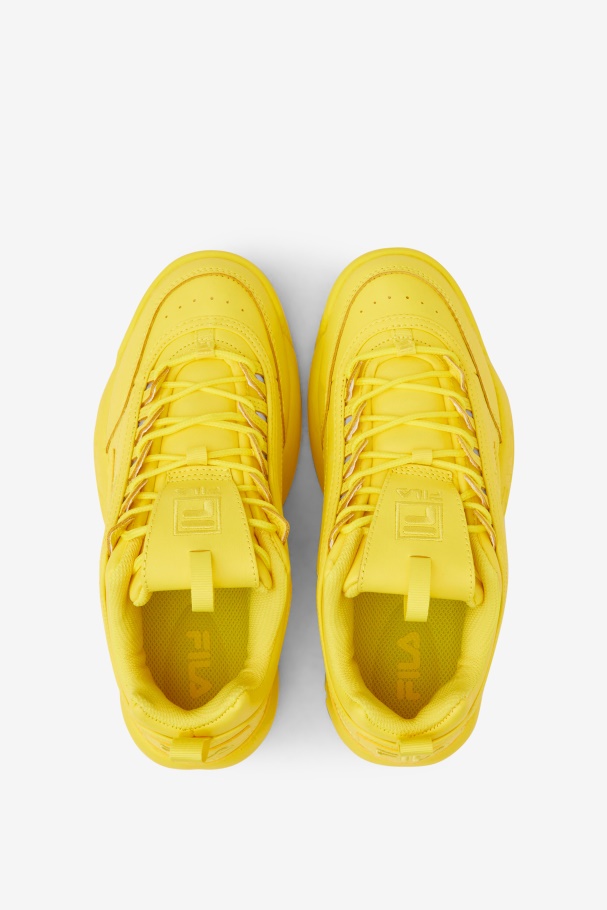 Women\'s Disruptor 2 Premium Fila UK Buttercup/Butteercup
