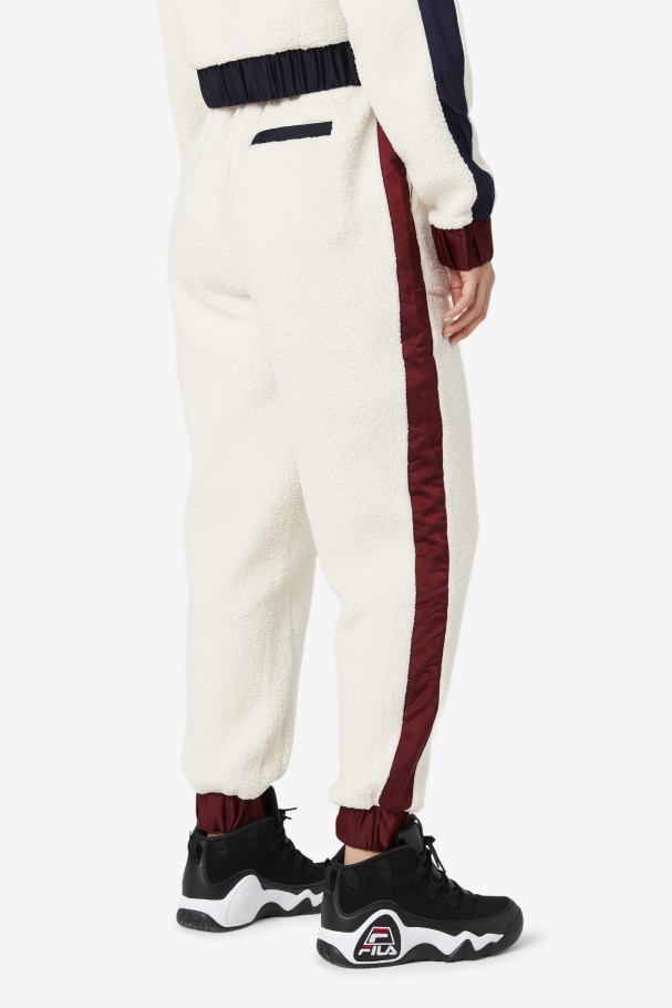 Tofu/Peacoat/Tawny Port Fila UK Malia Jogger
