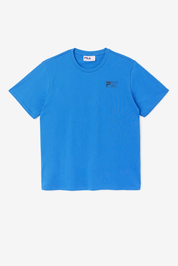 Track Tee Fila UK Blue/White