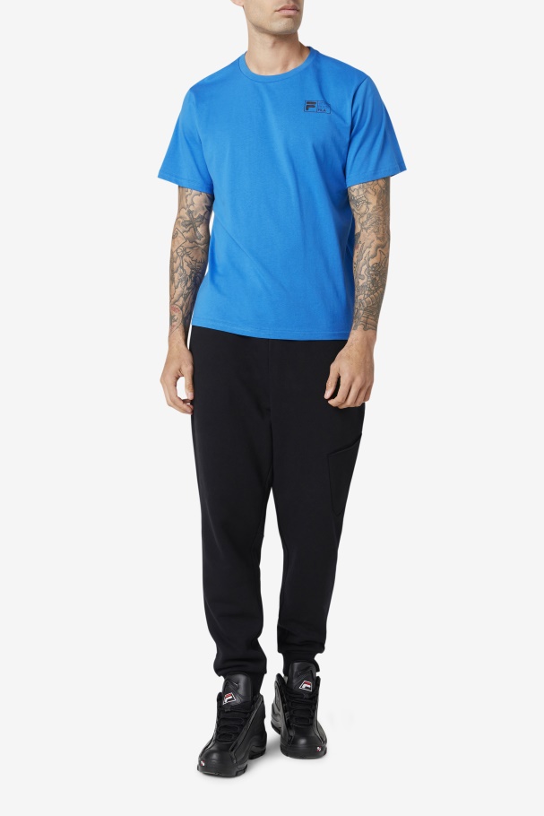 Track Tee Fila UK Blue/White