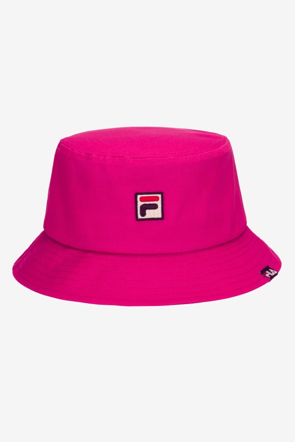 Festival Fuchsia Heritage Bucket Hat Fila UK