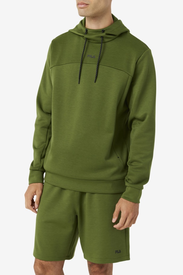 Aadheen Hoodie Fila UK Chive/Black