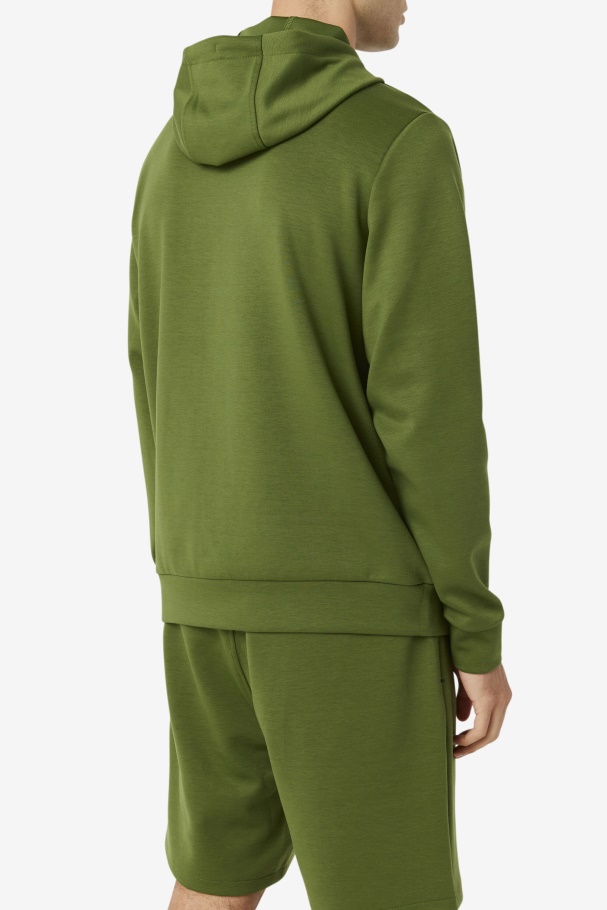 Aadheen Hoodie Fila UK Chive/Black