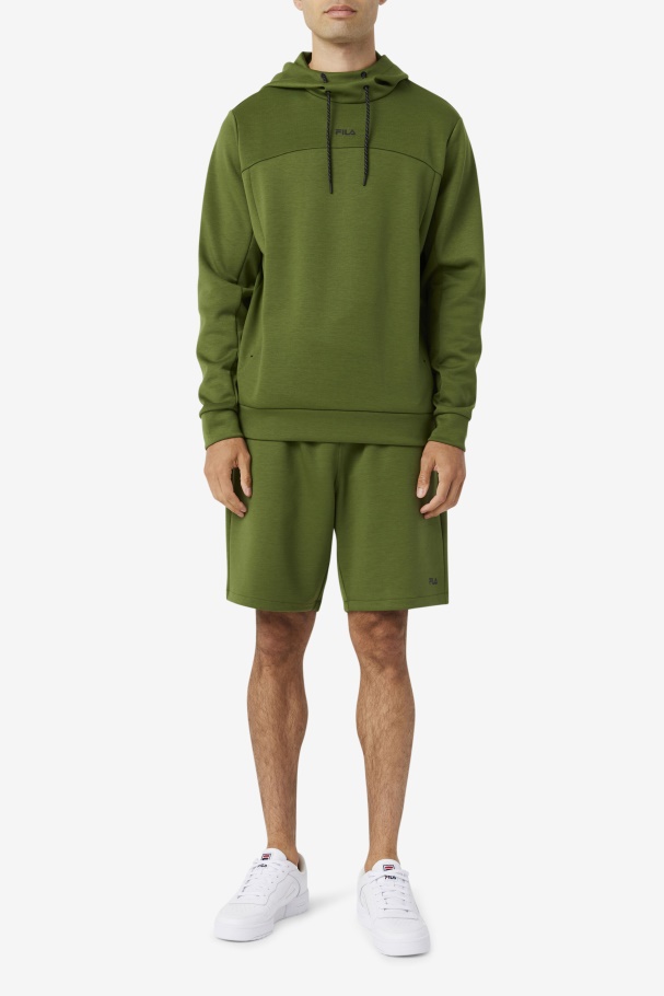 Aadheen Hoodie Fila UK Chive/Black