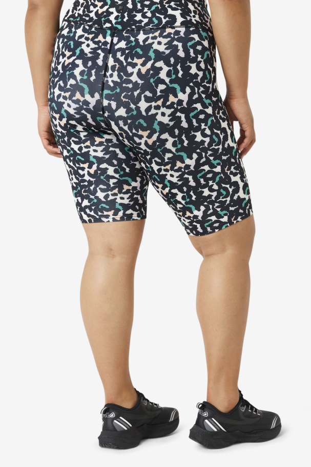 Black Animal Fila UK Forza 8\" Bike Short