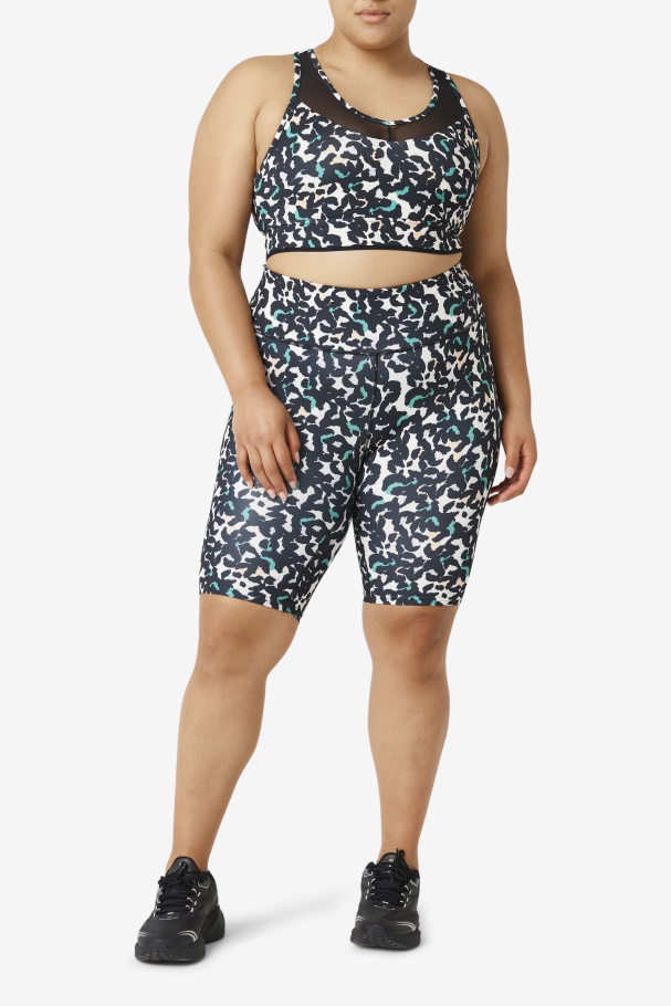 Black Animal Fila UK Forza 8\" Bike Short