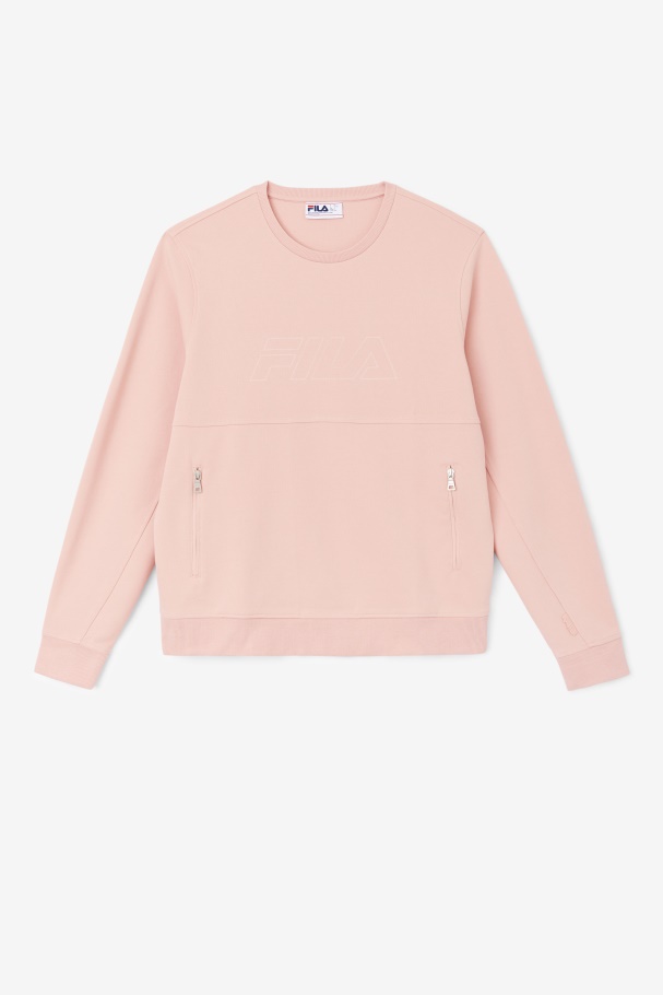 Arev Sweatshirt Coral Cloud Fila UK