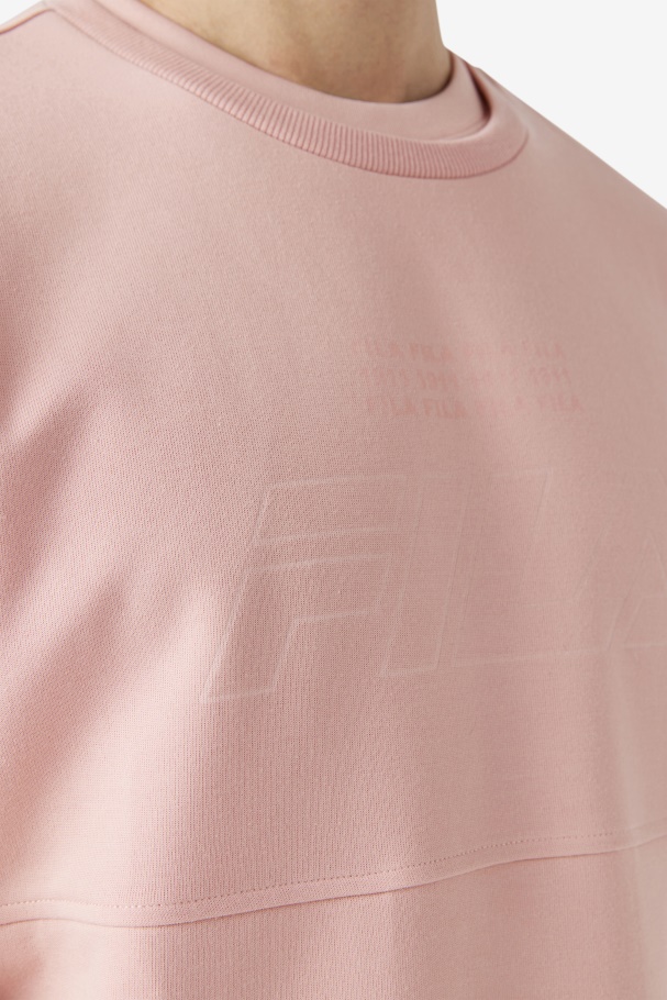 Arev Sweatshirt Coral Cloud Fila UK