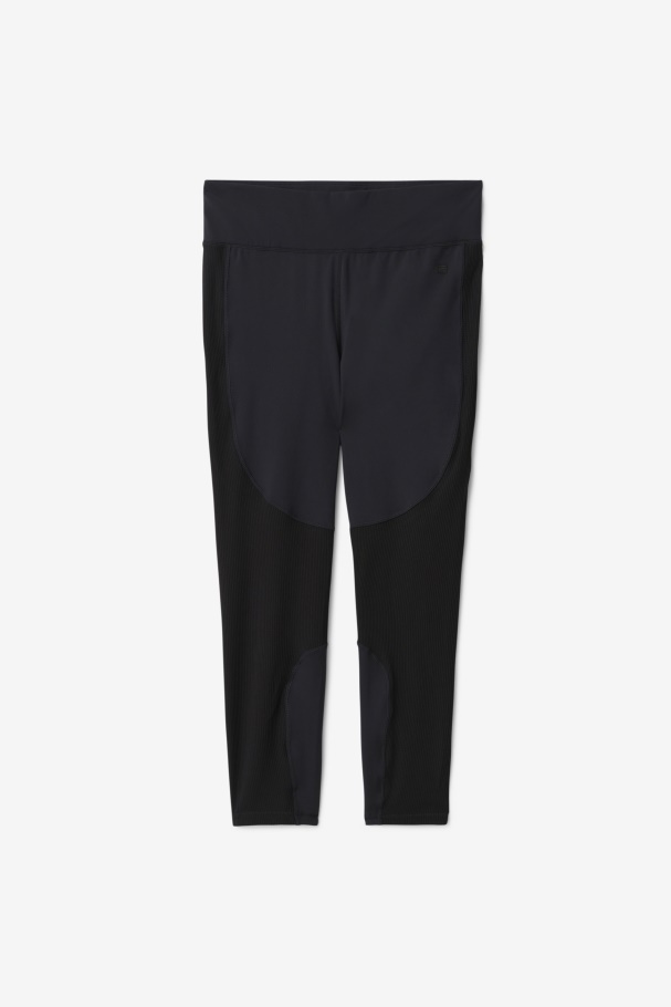Black Fila UK Fi-Lux Slim Leg Pant