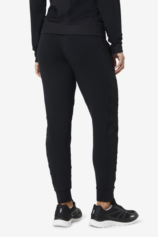 Fi-Lux Texture Jogger Black Fila UK