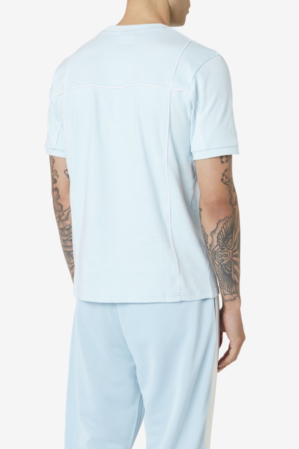 Blue/White Fila UK Terrinda Crew