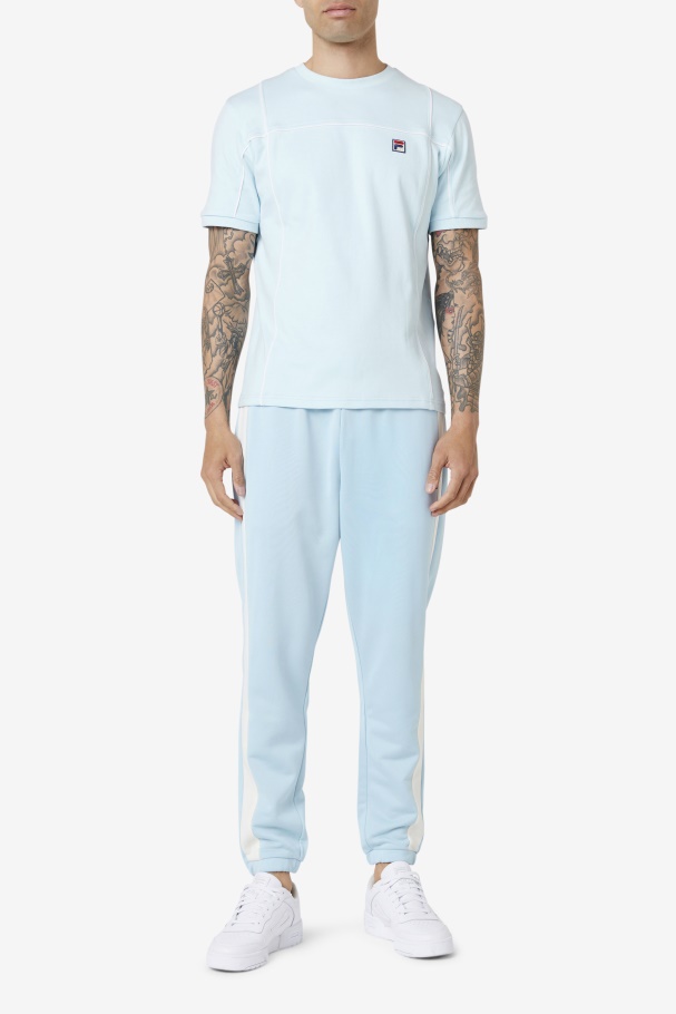 Blue/White Fila UK Terrinda Crew