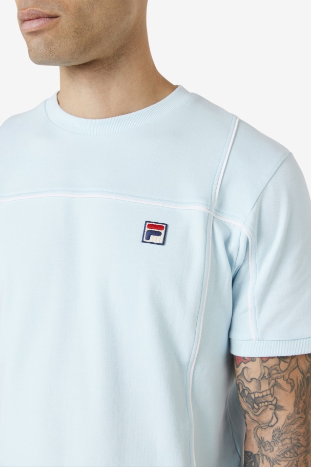 Blue/White Fila UK Terrinda Crew