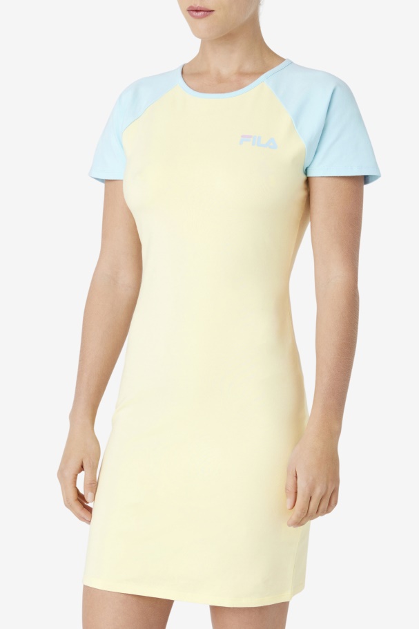Kyra Dress Fila UK Tender Yellow