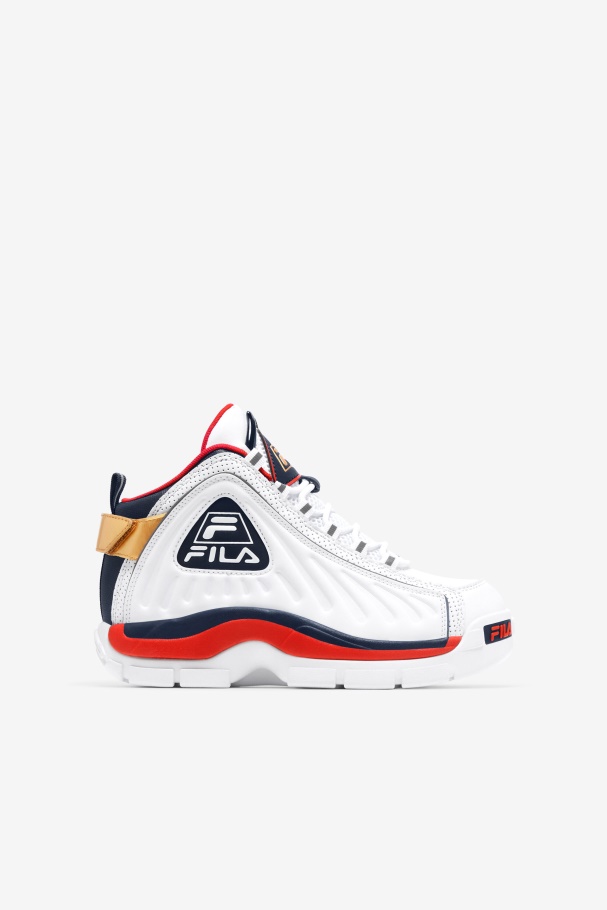 Little Kids' Grant Hill 2 Game Break White/Blues/Red Fila UK