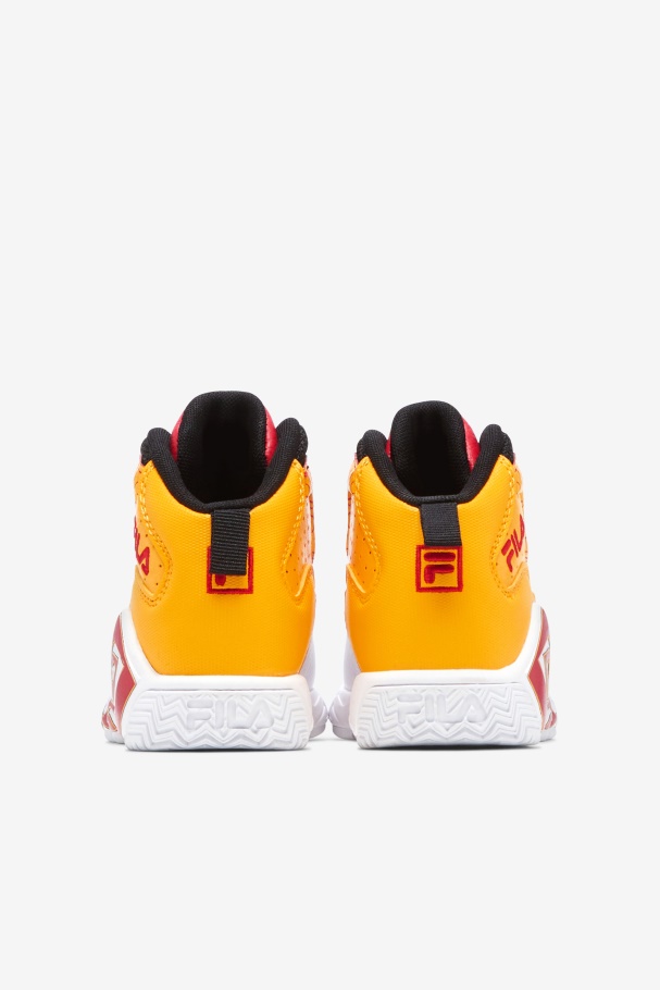 Fila UK Toddler\'s MB White/Gold/Red