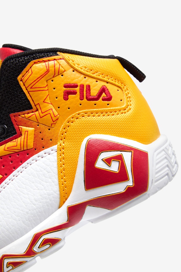 Fila UK Toddler\'s MB White/Gold/Red