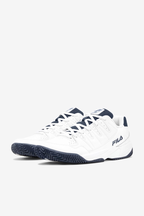 Men\'s double bounce Fila UK White/Navy