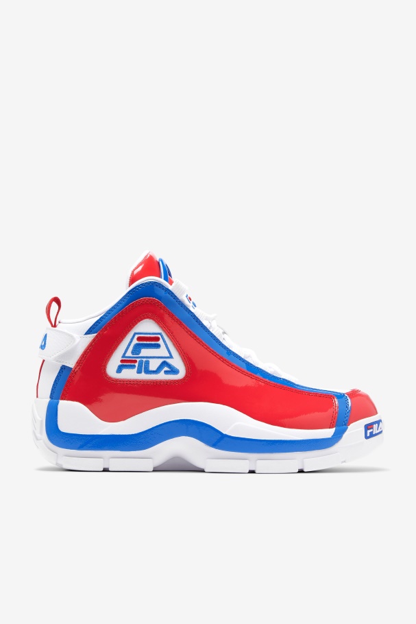 Men's Grant Hill 2 Fila UK White/Red/Blue