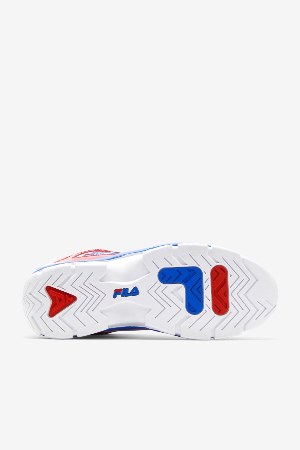 Men\'s Grant Hill 2 Fila UK White/Red/Blue