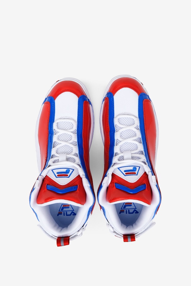 Men\'s Grant Hill 2 Fila UK White/Red/Blue